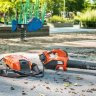 Электрический аккумуляторный воздуходув HUSQVARNA 536LiB 9672525-02 без зу и акб 
