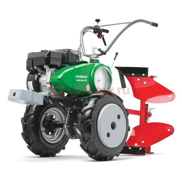 Мотоблок бензиновый Caiman QUATRO MAX 70S Plow2 TWK+ 