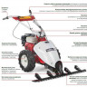 Сенокосилка Tielbuerger T70 (Honda GX160) 