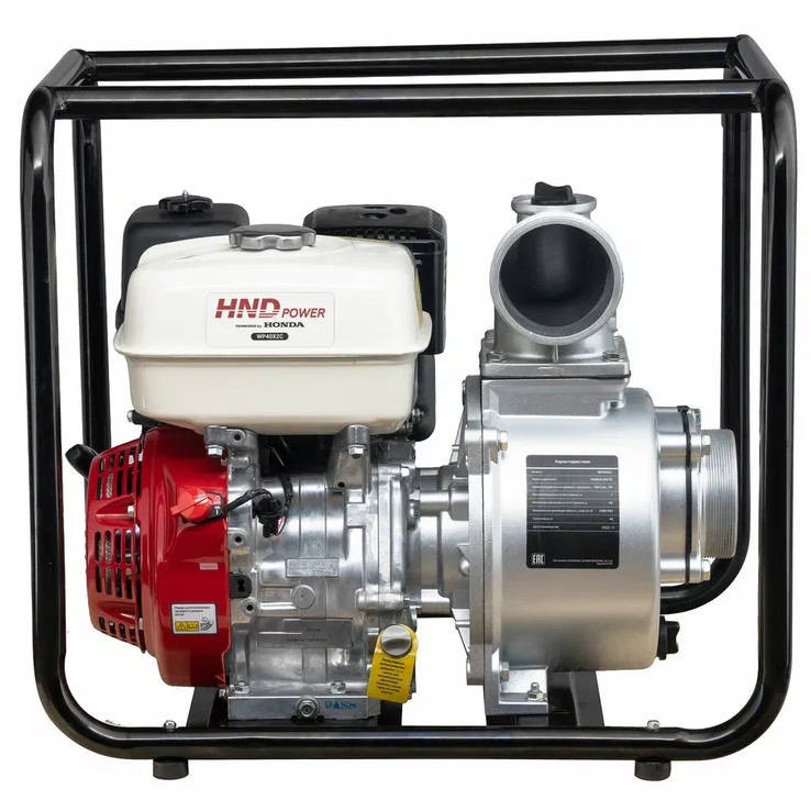 Мотопомпа бензиновая HND WP 40 X2C 